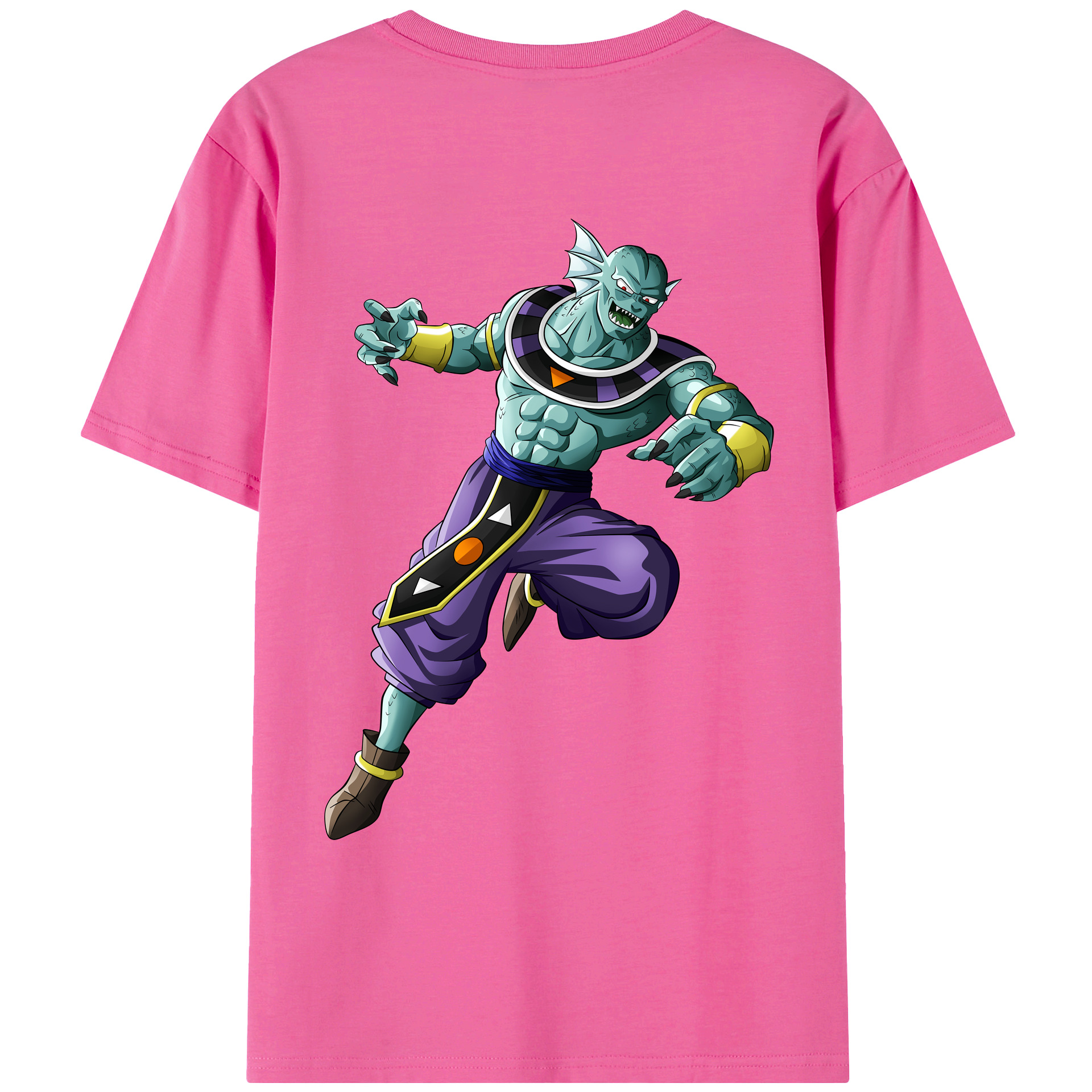 （画像用） ドラゴンボール DRAGON BALL レディース半袖Tシャツ(バックプリント)